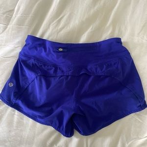 Speed Up Lined Short 2.5” - Deep Vibrant Blue - Size 4